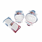 KIT PROTEZIONI RAGAZZA FROZEN 2 MIS.S MAX 25 KG
