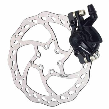 KIT FRENO MECCANICO MTB ANT+POST DISK (adatt IS) 160mm 181gr
