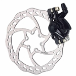 KIT FRENO MECCANICO MTB ANT+POST DISK (adatt IS) 160mm 181gr