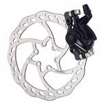 KIT FRENO MECCANICO MTB ANT+POST DISK (adatt IS) 160mm 181gr