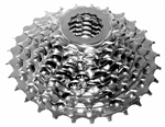 CASSETTA MTB 8V 11-32 DENTI ACCIAIO SATINATO