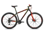 CICLO MTB 29 ICARO ACERA 21V NERO ROSSO