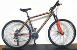 CICLO MTB 27,5 CHIRON ACERA 21V BLACK NERO ARANCIO