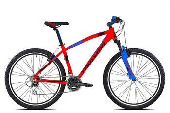 CICLO MTB 27,5 HYDRA ACERA 21V FORCELLA BLOCC. ROSSO