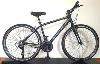 CICLO 28 UOMO ALLOY 21V V-BRAKE NERO ARANCIO