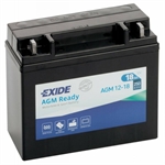 BATTERIA AGM 12-18 READY EXIDE (YT19BLBS/51913/52015/YB16CL)