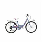 CICLO 24 DONNA BRIO LOVE 6V MONOTUBO AZZURRO CICLAMINO