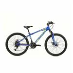 CICLO MTB 27,5 OXIGEN DISC 21V BLU GIALLO