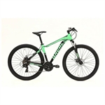 CICLO MTB 27,5 KOBAN 21V ALLOY DISCO MECCANICO VERDE/NERO