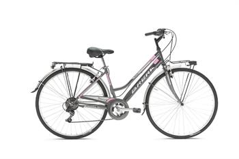 CICLO 28 DONNA TRENDY 6 VELOCITA' ANTRACITE ROSA