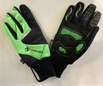 GUANTI INVERNALI VELVET ANTISCIVOLO GEL LUNGO VERDE