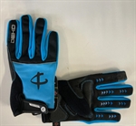 GUANTI INVERNALI TECH ANTISCIVOLO IN GEL CORTO AZZURRO