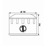 FILTRO OLIO MEIWA B9001-HIFLO HF164 BMW VARIE-KYMCO AK 550