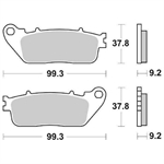 PASTIGLIE SBS 862 HONDA VFR 800 CROSSRUNNER-CB1000 POST.