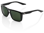OCCHIALI DA SOLE 100% RENSHAW NERO-LENTE GRIGIO/VERDE