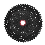 CASSETTA 12V MTB SUNRACE CORPETTO SRAM XD 10-50T NERO ROSSO