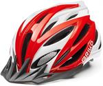 CASCO CICLO MORGAN SHINY WHITE RED