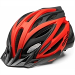 CASCO CICLO MORGAN MATT DEEP RED BLACK