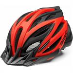 CASCO CICLO MORGAN MATT DEEP RED BLACK
