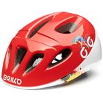 CASCO CICLO RAGAZZO FURY SHINY RED