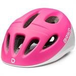 CASCO CICLO RAGAZZA FURY MATT PINK SILVER