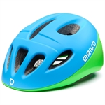 CASCO CICLO RAGAZZO FURY MATT BLUE GREEN FLUO