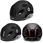 CASCO CICLO E-ONE LED BLACK (TG.M 53-58/TG.L 59-63)