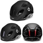 CASCO CICLO E-ONE LED BLACK (TG.M 53-58/TG.L 59-63)
