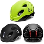 CASCO CICLO E-ONE LED LIME FLUO (TG.M 53-58/TG.L 59-63)