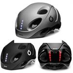 CASCO CICLO E-ONE LED ANTRACITE (TG.M 53-58/TG.L 59-63)