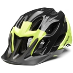 CASCO CICLO MAKIAN LIME FLUO BLACK