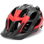 CASCO CICLO MAKIAN BLACK RED