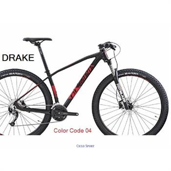 CICLO MTB 29 OLYMPIA DRAKE COUGAR 27V RST RL '21 NERO-ROSSO