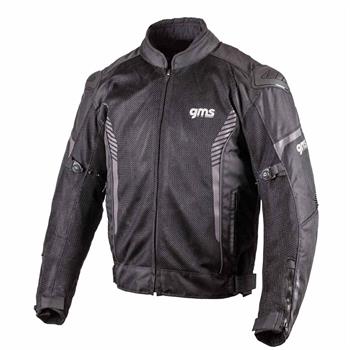 GIACCA GMS SAMU MESH NERA CON FODERA INTERNA ESTRAIBILE