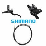 KIT FRENO DISCO ANT.SHIMANO 2 PISTONI BL-M4100+BR-MT410+TUBO
