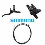 KIT FRENO DISCO POST.SHIMANO 2 PISTONI BL-M4100+BR-MT410+TUB