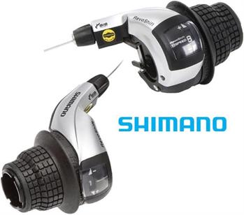 COMANDI SHIMANO REVO TOURNEY 3x8V SL-R45S + GUAINE