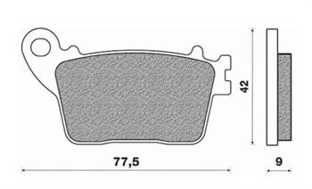 PASTIGLIE HONDA-KAWASAKI-SUZUKI