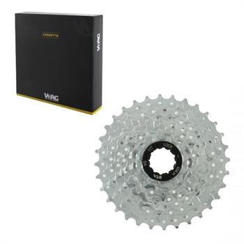 CASSETTA 7V MTB 11-28 WAG COMPATIBILE SHIMANO SILVER