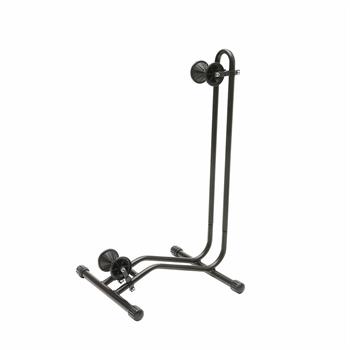 REGGICICLO PER BICI 24-29 CON SUPPORTI FERMA RUOTE NERO