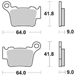 PASTIGLIE SBS 790 BETA-GAS GAS-HM-SUZUKI-TM POST.OFF ROAD