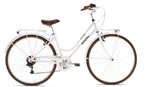 CICLO 28 CTB DONNA UNICA 6V ALLOY BIANCO OPACO