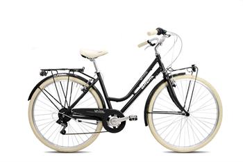 CICLO 28 CTB DONNA UNICA 6V ALLOY NERO OPACO