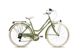 CICLO 28 CTB DONNA UNICA 6V ALLOY VERDE