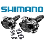 PEDALI SHIMANO M505 SPD CON TACCHETTE SM-SH51 NERI