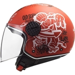 CASCO LS2 OF558 MOD.SPHERE LUX SKATER MATT RED