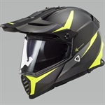 CASCO LS2 MX436 ON/OFF ROAD ROUTER MATT BLACK/H-V YELLOW