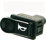 PULSANTE CLAXON NERO PIAGGIO