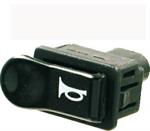 PULSANTE CLAXON NERO PIAGGIO