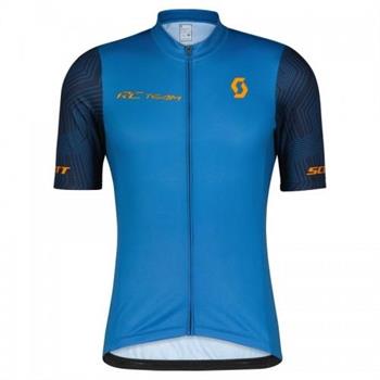 MAGLIA M/CORTE SCOTT RC TEAM 10 BLU/ORANGE